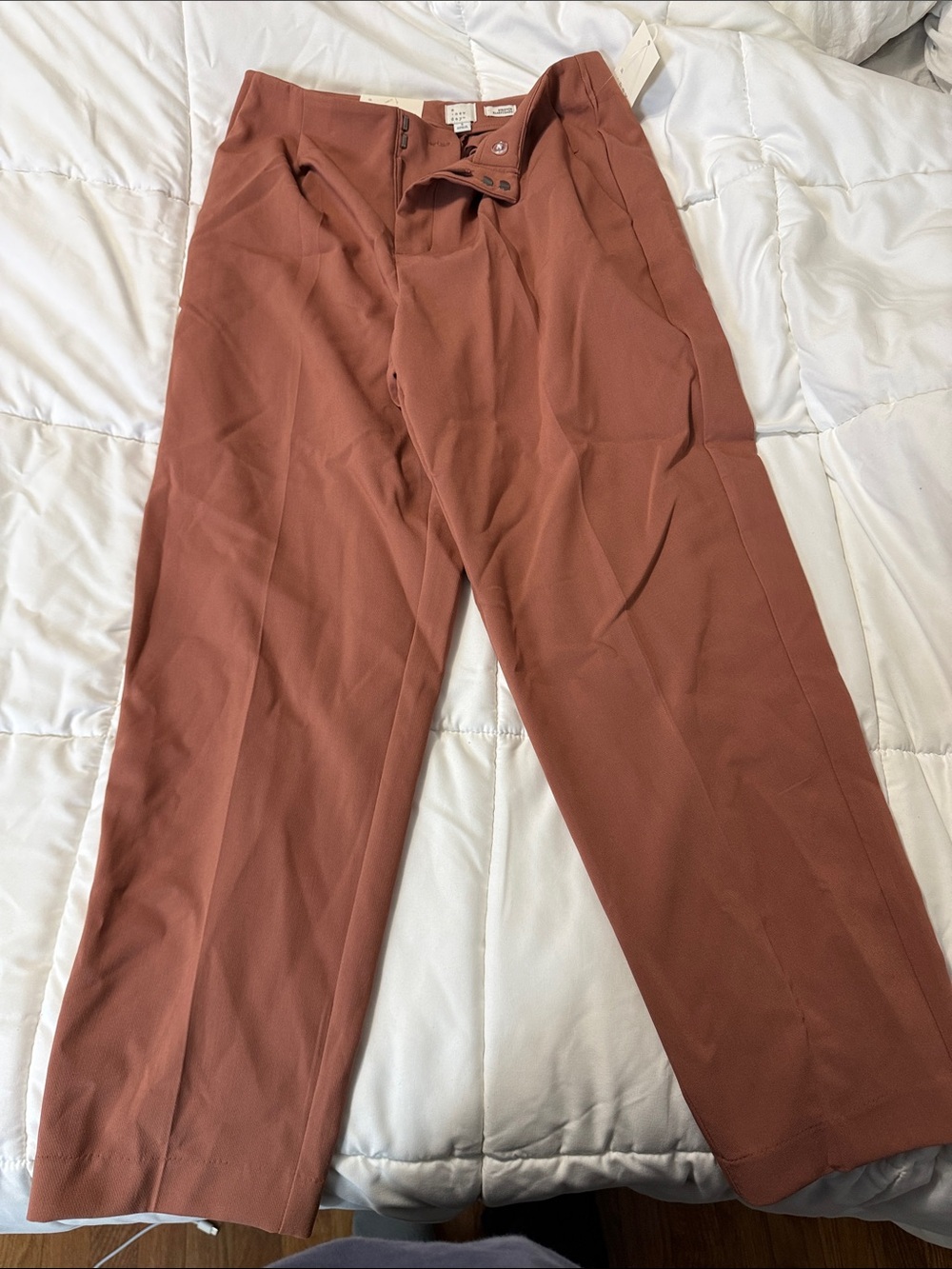 a new day Women's Trousers in Rust Brown